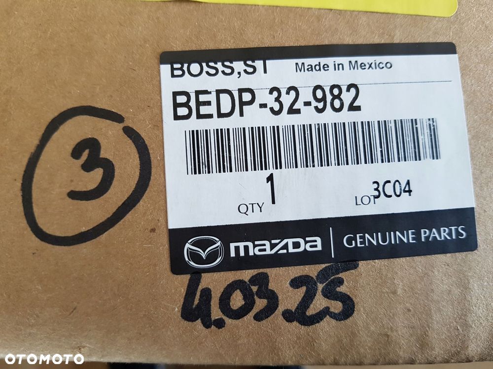 mazda 3 kierownica skóra podgrzewana bedp-32-982 - 5