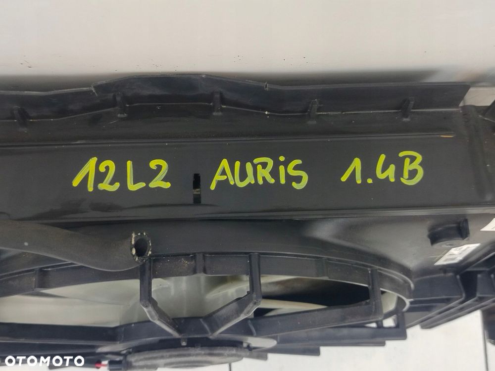 toyota auris i 06r- komplet chłodnic wentylator 1.4 benzyna - 7