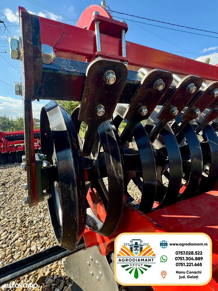 STRUMIK TIGER 4M - Disc Agricol cu talere independente - tavalug COARDA sau ELICOIDAL - 9
