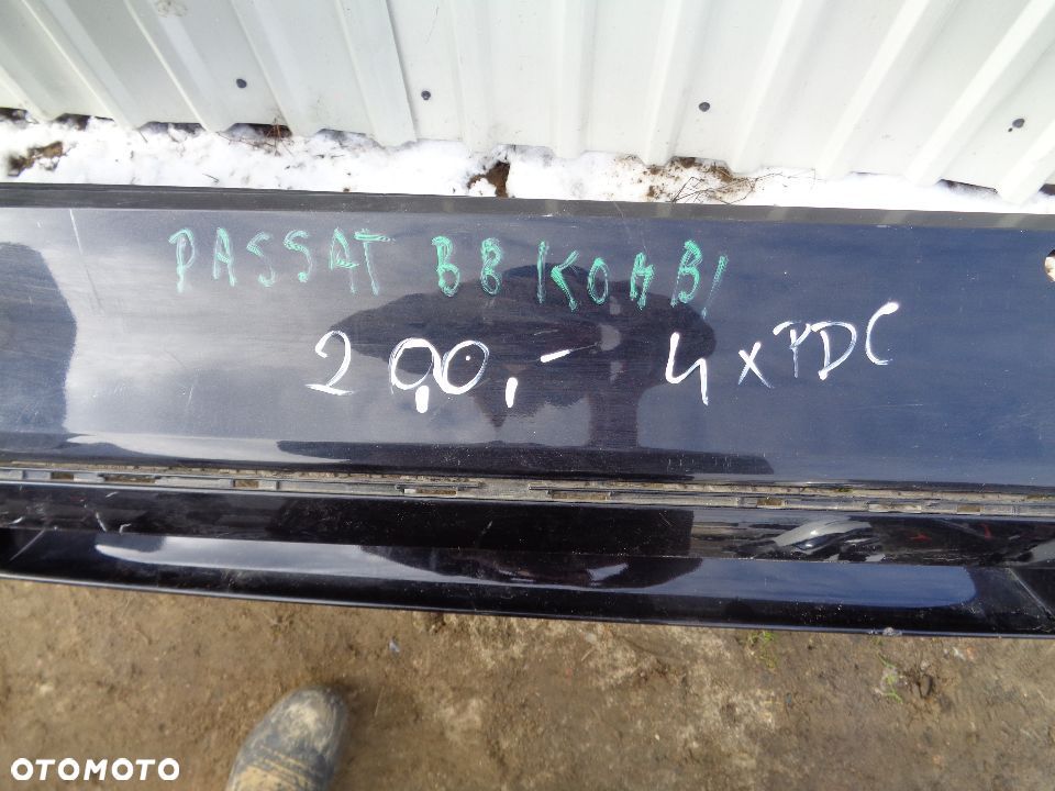 VW PASSAT B8 KOMBI ZDERZAK TYŁ - 3