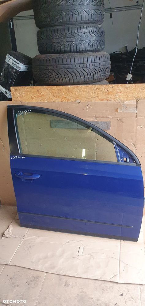 Drzwi prawy przód przednie prawe VW Passat B6 LC5E - 6