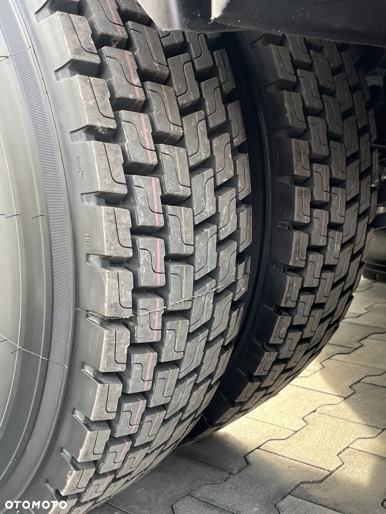 Renault ZESTAW- PREMIUM LANDER 460DXI / 6X4/ HDS HIAB 166 B-3 DUO- 12,5m / NOWE OPONY + PRZYCZEPA GNIOTPOL - 19