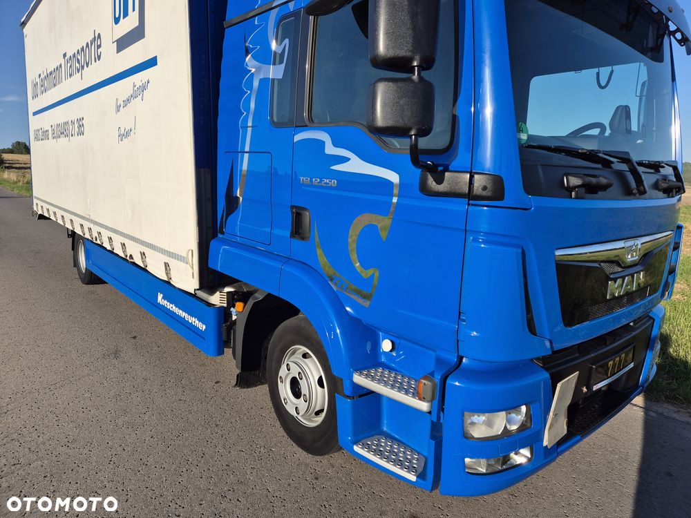 MAN TGL 12.250 cena za ZESTAW TANDEM UNIKAT przebieg z Niemiec MANUAL HAK / EURO 6 / przyczepa zestaw jumbo / opony 80% - 4