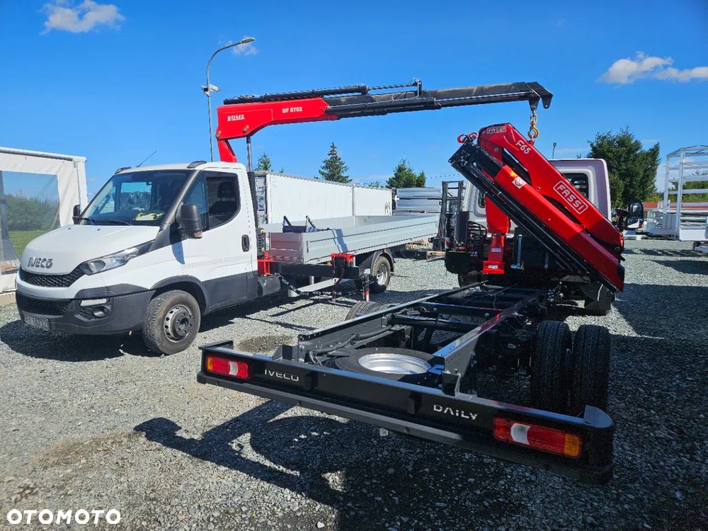 Iveco 50c-35c żuraw, HDS, zestaw do montażu szkła, okien, kamienia, płyt - 10