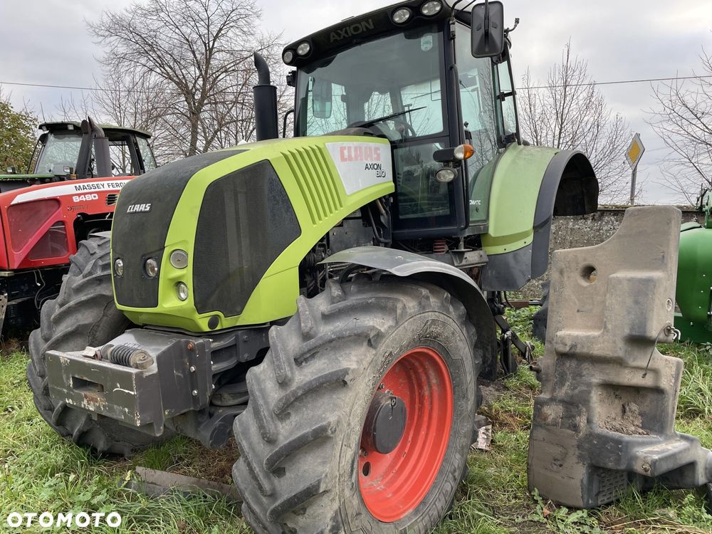 Claas Axion 810 - części - zwolnica zwrotnica mechanizm różnicowy dyferencjał - 2