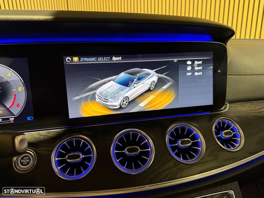 Mercedes-Benz E 220 d Cabrio 9G-Tronic AMG Line - 27