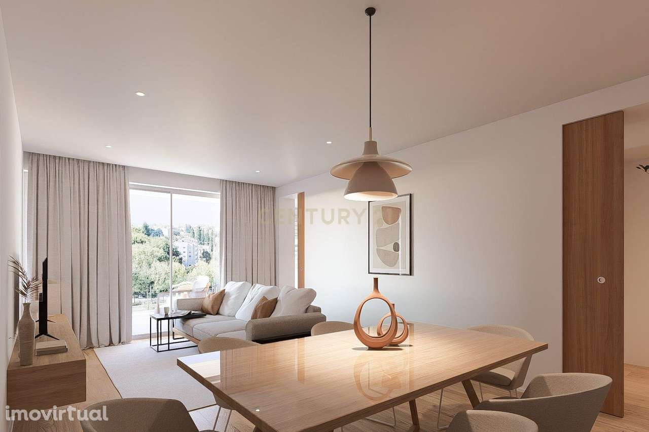 Condomínio do Sobreiro | T2 com 108m2 em Matosinhos, Senhora da Hora, - Grande imagem: 2/33