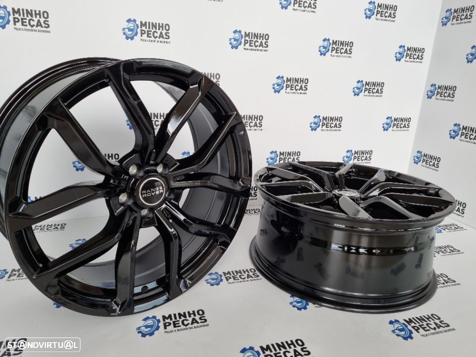 Jantes Range Rover Sport em 20 Gloss Black - 5