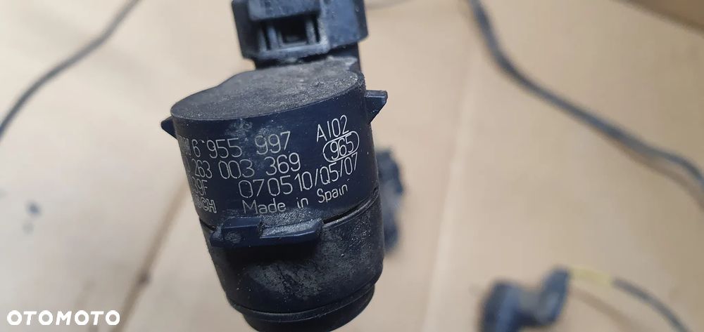 Czujnik parkowania PDC tył tylny BMW I E81 E87 6955997 - 9