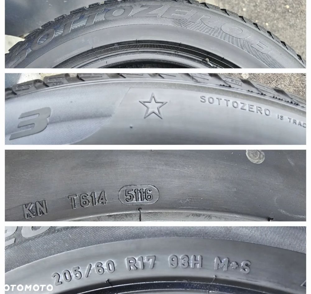 Pirelli Winter SottoZero 3 205/60R17 93 H BMW - 6