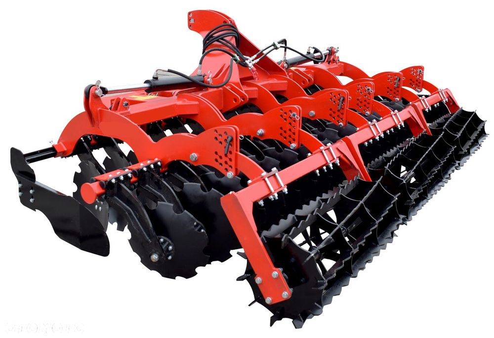 Brona talerzowa hydrauliczna Cieżka Hydraulicznie Składana talerzówka STRUMYK 2 SIŁOWNIKI - 2