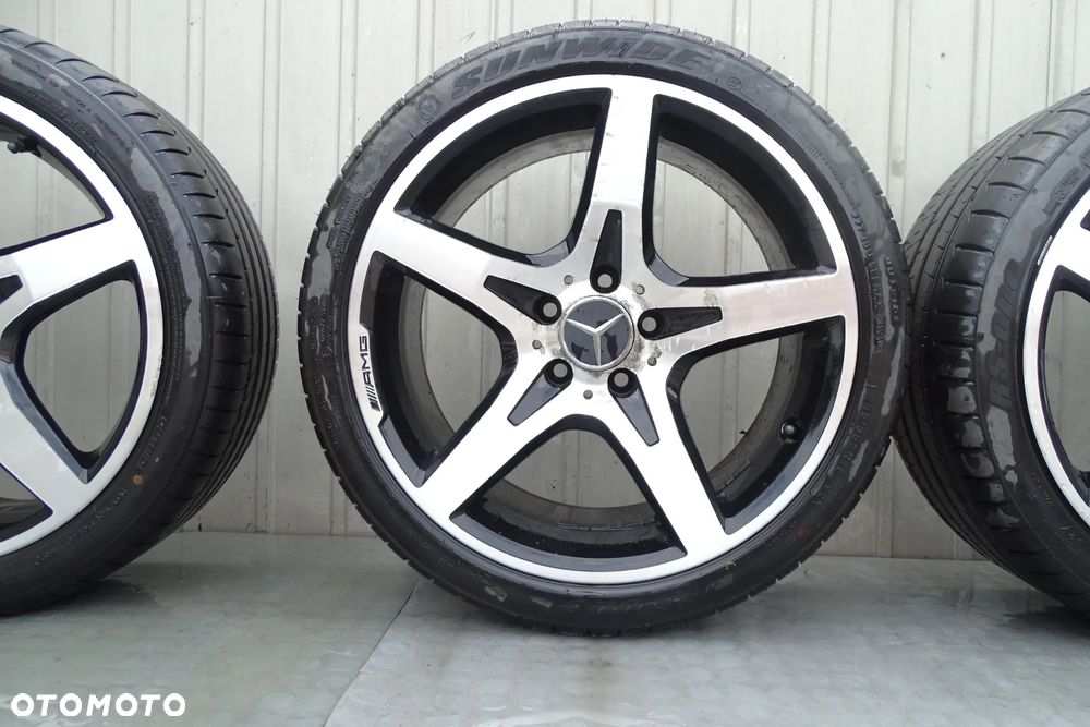 MERCEDES SLK W172 Felgi AMG 1724012702 1724012602 18x8,5 ET36 18x7,5 ET42 - 4