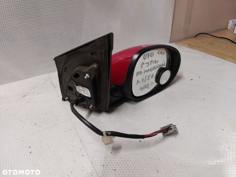 - LUSTERKO ELEKTRYCZNE PRAWE CIVIC VIII UFO DO MALOWANIA 9PIN - 3