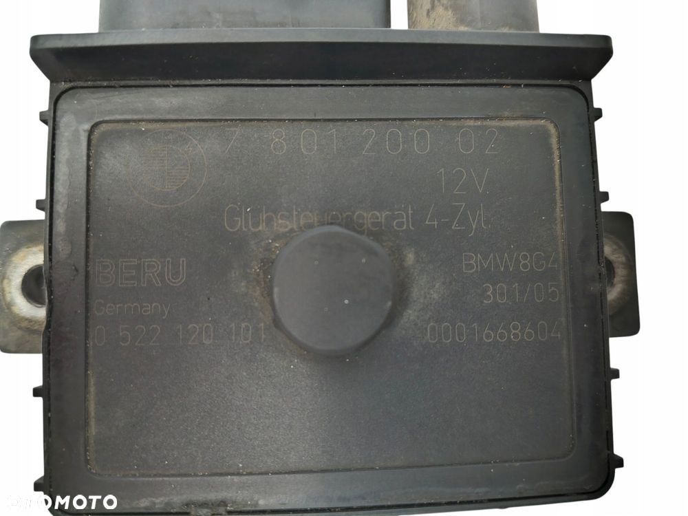 PRZEKAŹNIK ŚWIEC ŻAROWYCH BMW E87 E90 E60 2.0 D 780120002 7801200 - 2