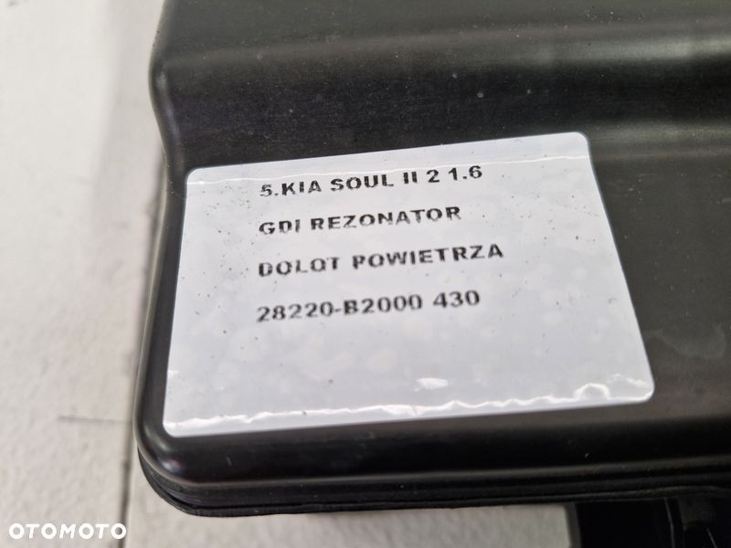 KIA SOUL II 2 1.6 GDI REZONATOR DOLOT POWIETRZA 28220-B2000 - 5