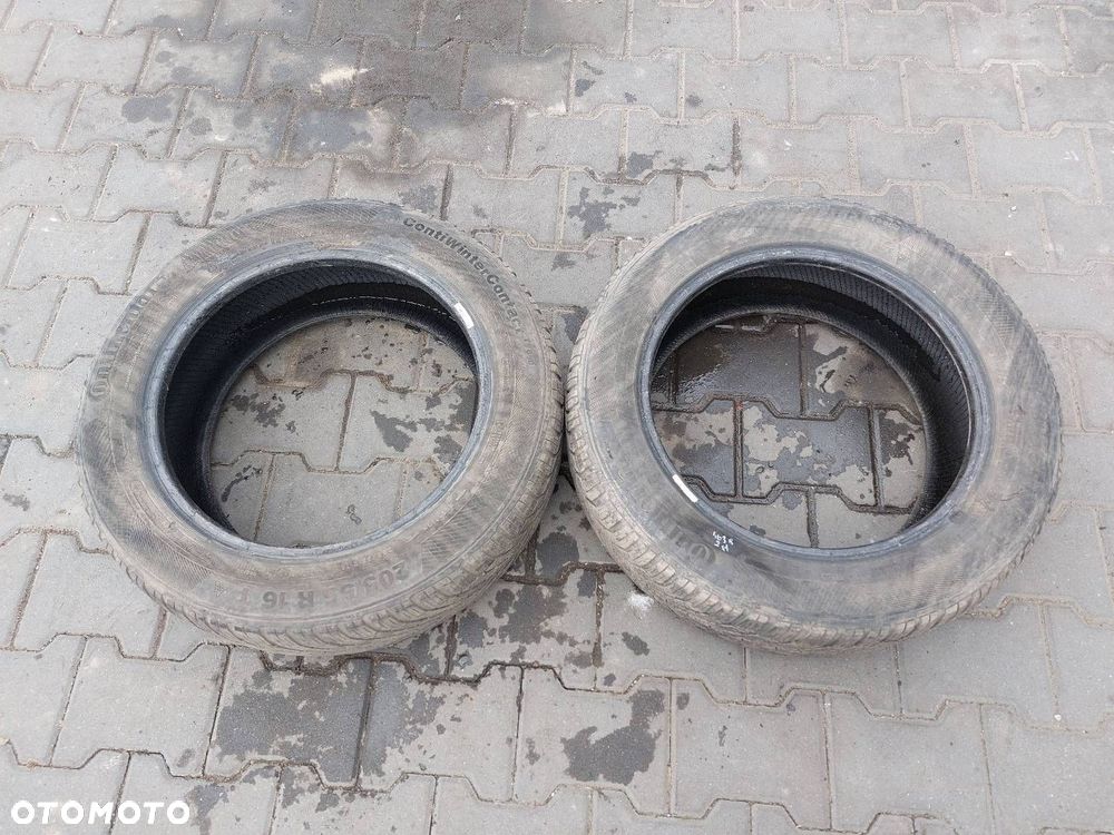 OPONY ZIMOWE 2 SZT 205/55R16 CONTINENTAL CONTIWINTERCONTACT TS 850 2014r - 1
