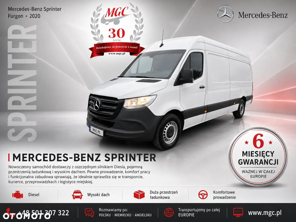 Mercedes-Benz Sprinter 316 CDi / BLASZAK / IZOLOWANY / IZOTERMA / OGRZEWANIE / DO PRZEWOZU LEKÓW / MAXI / DŁUGI / SERWISOWANY / 1WŁ / OKAZJA - 2