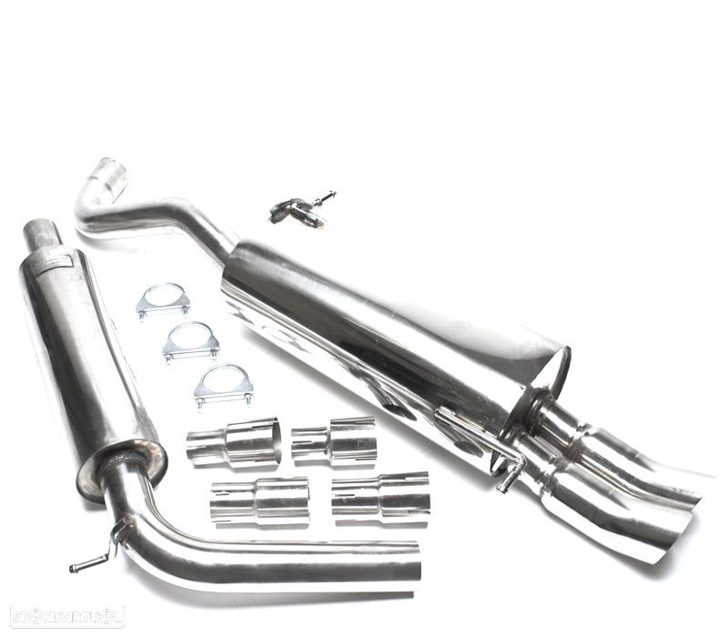 PANELA DE ESCAPE VOLKSWAGEN VW POLO 9N 01-05 DUPLA - 1