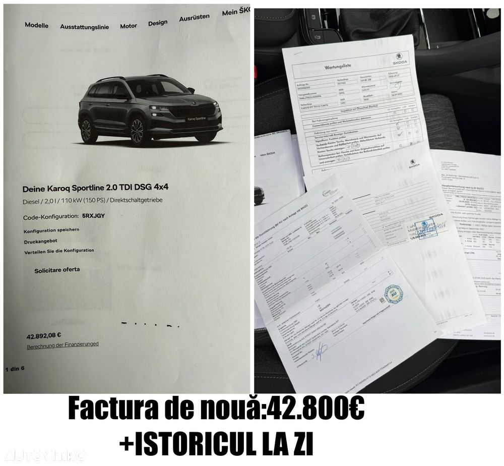 Skoda Karoq 2.0 TDI SCR 4x4 DSG Sportline - 5