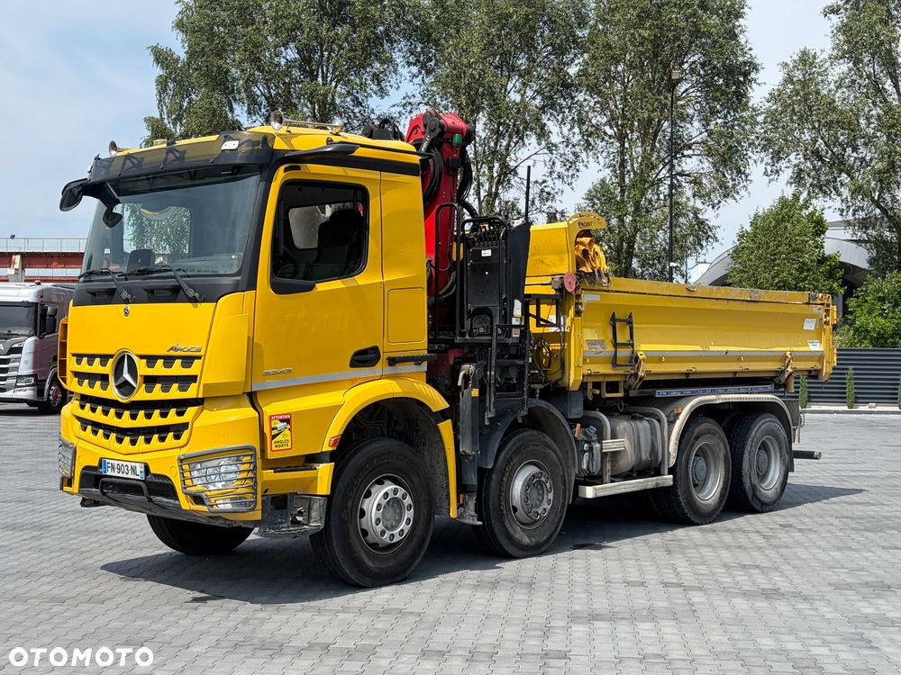 Mercedes-Benz Arocs 8x4 z HDS Palfinger Epsilon | 2020 | Euro 6 | Nowy model | Gotowy do pracy - 2