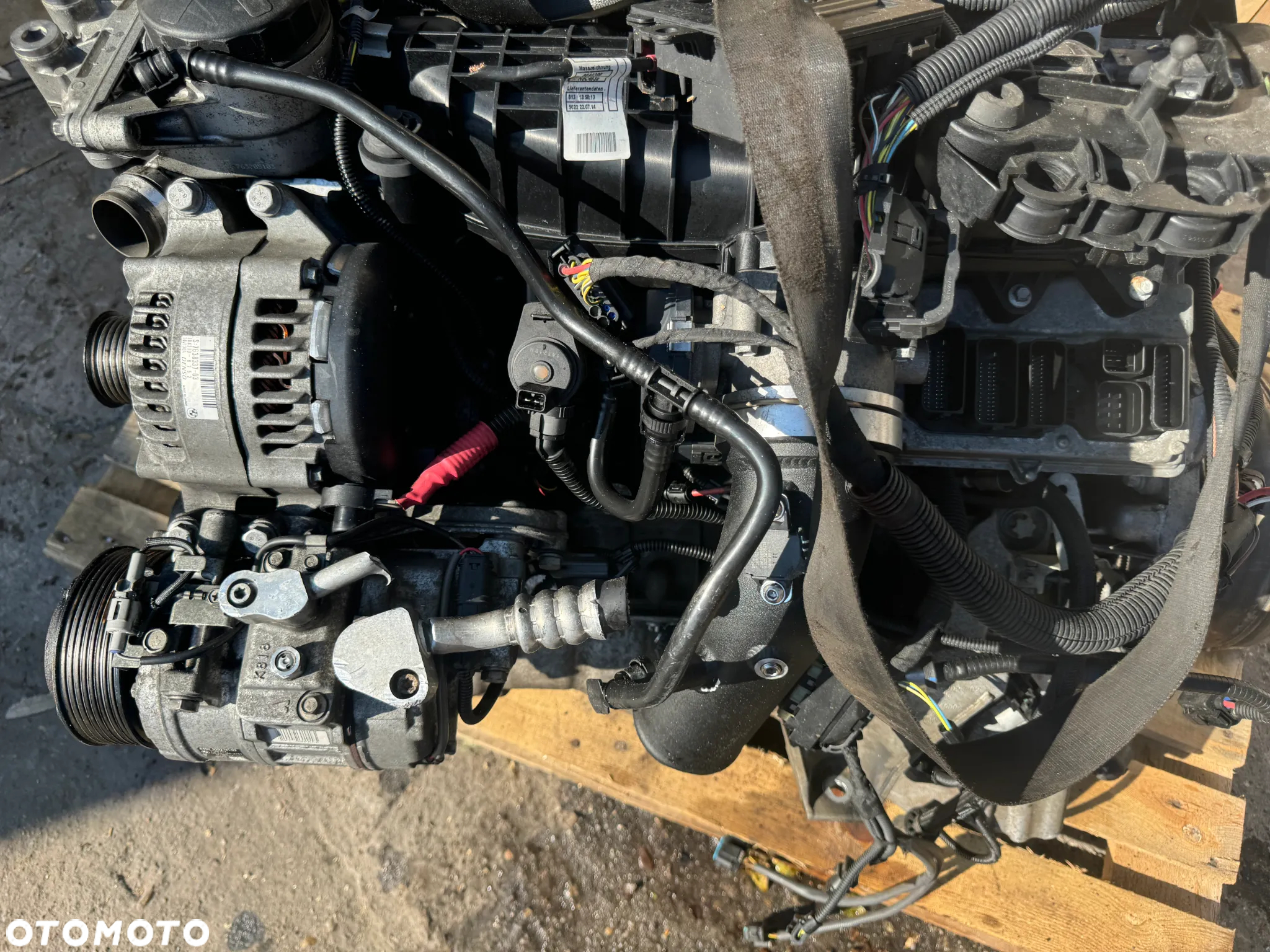 silnik n55b30a 3.0t bmw f20 235i kompletny 148 tys - 6