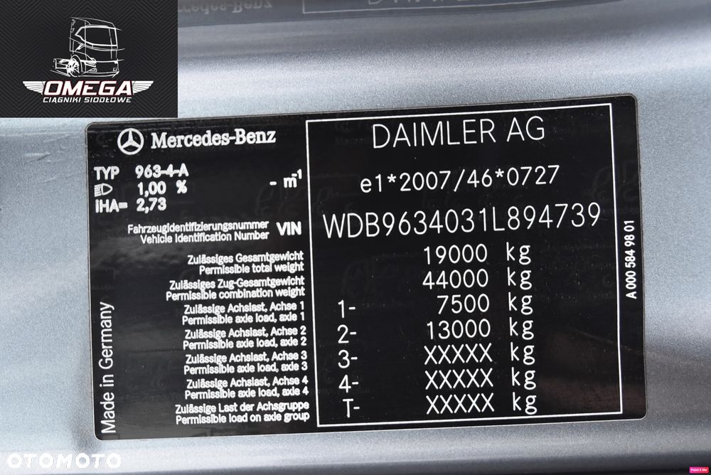 Mercedes-Benz ACTROS 1845 // 4x4 Hydrodrive // z Hydrauliką // - 5