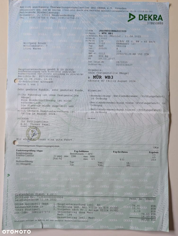 Kawasaki Vulcan - 25