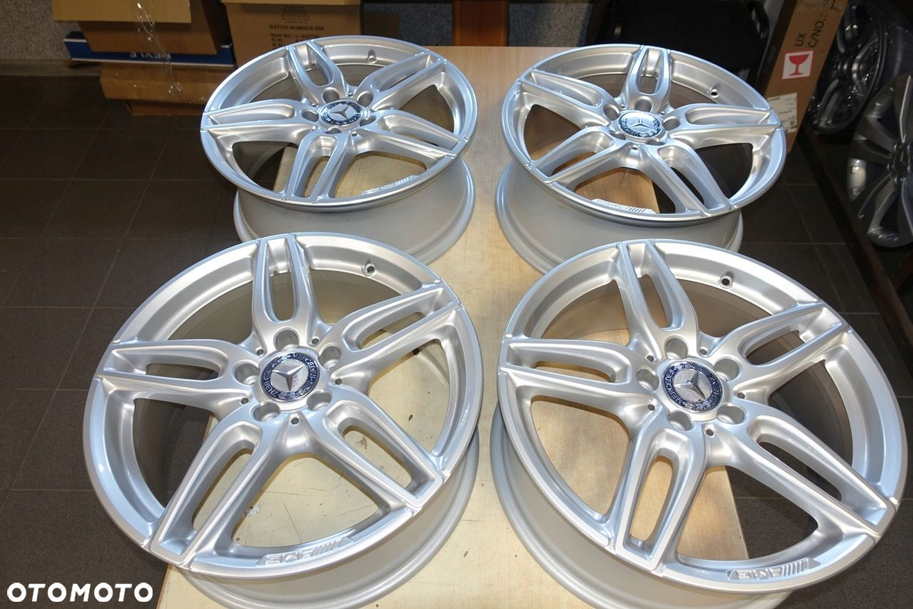 Mercedes w176 felgi 18 4szt a-klasa CLA AMG IDEALNE 1764010700 w204 7,5x18 - 3