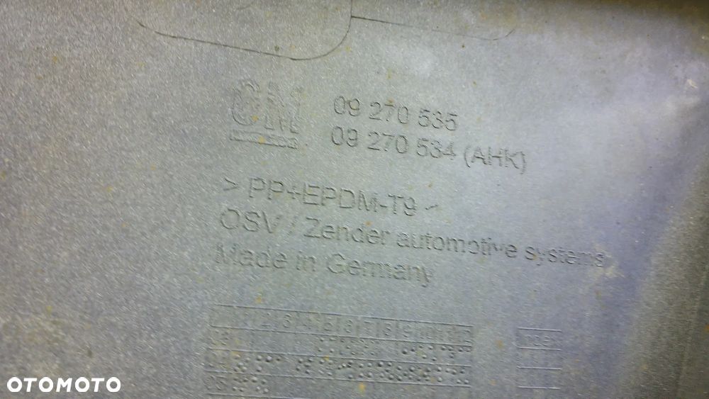 Opel Zafira A Z21B Zderzak Tył 09270535 - 14
