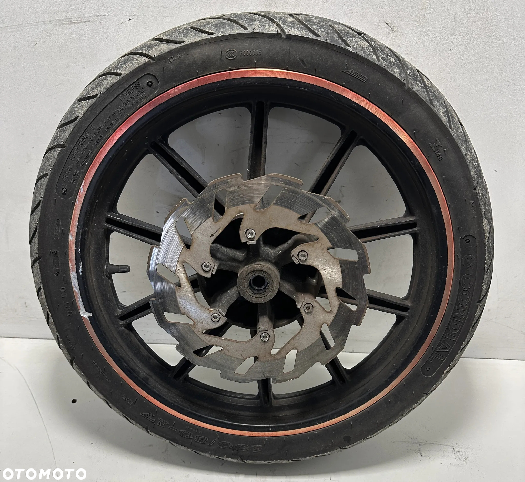 Keeway RKS 125 koło opona felga przód - 3