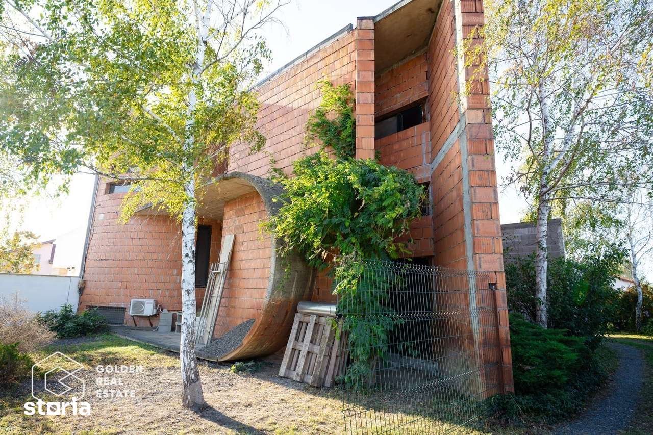 Schimb 1/2 Duplex avangardist la roșu în Moșnița Nouă cu apartamen - Imagine principală: 4/7