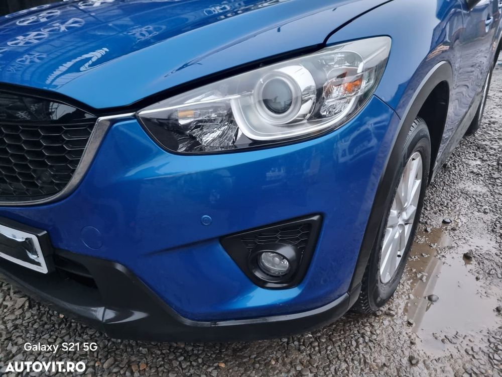 Bara fata Mazda CX - 5 2012 - 2015 Albastru (1450) Diesel model fara spalatoare far - 3