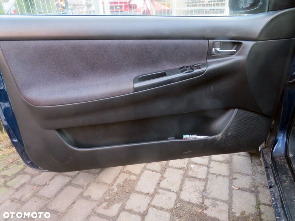 DRZWI PRZEDNIE LEWE COROLLA E12 3D HB 8P4  GRANATOWY TOYOTA 2001-2004 - 6