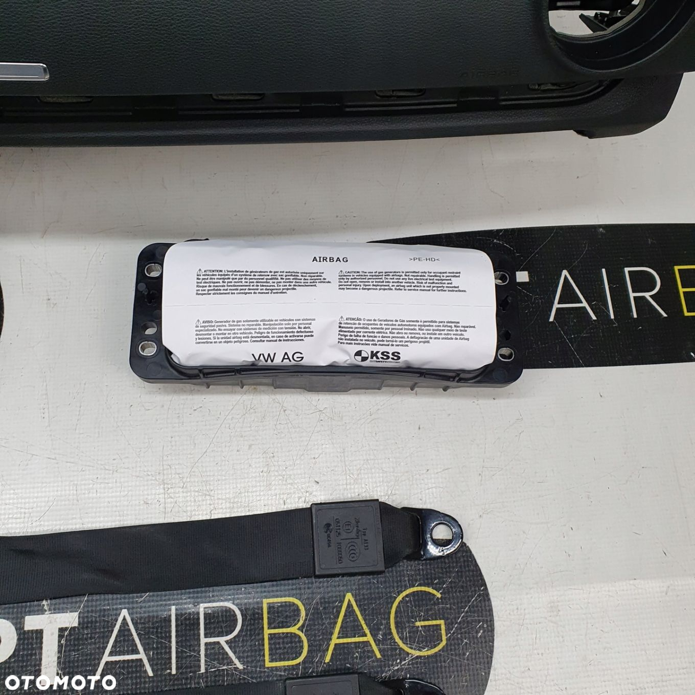 AUDI A3 8V LIFT VIRTUAL DESKA ROZDZIELCZA KONSOLA KOKPIT PULPIT PODUSZKI AIRBAG AIR BAG PASY KIT SET - 10