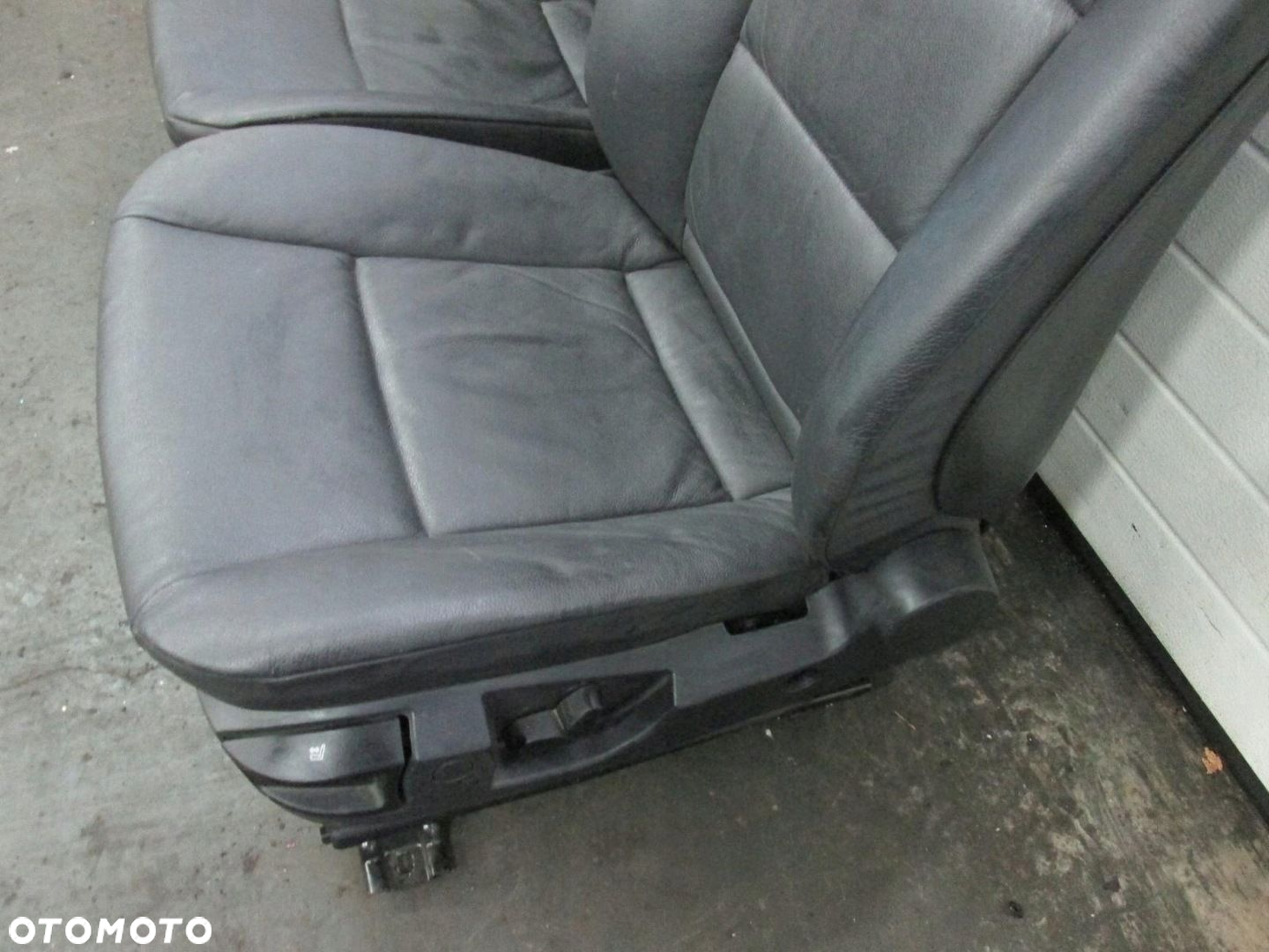 BMW 5 E60 SEDAN KOMBI FOTELE SKÓRZANE SKÓRA ANGLIK PARA - 6