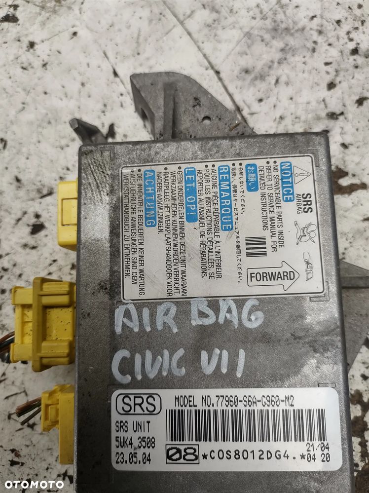 Honda Civic VII LIFT sensor airbag 77960S6AG960M2 - 1