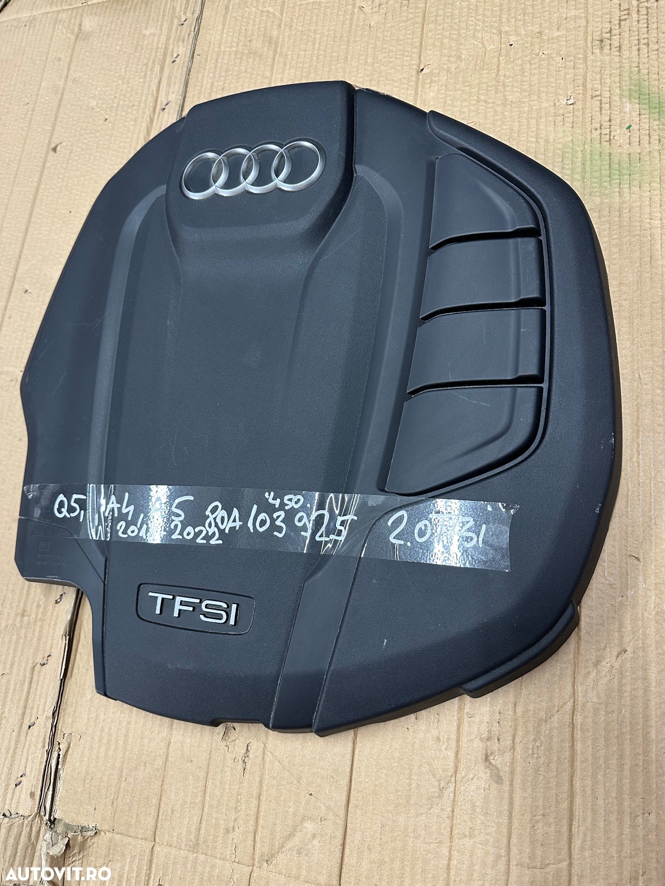 Capac motor AUDI Q5, A4 B9, A5 motor 2.0TFSI an 2018-2022 cod 80A103925 - 3