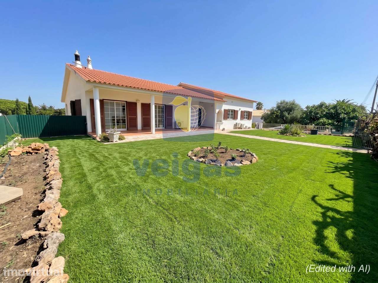 Moradia isolada T6 na Fonte Santa, Quarteira, com piscina e lote de 12 - Grande imagem: 3/60