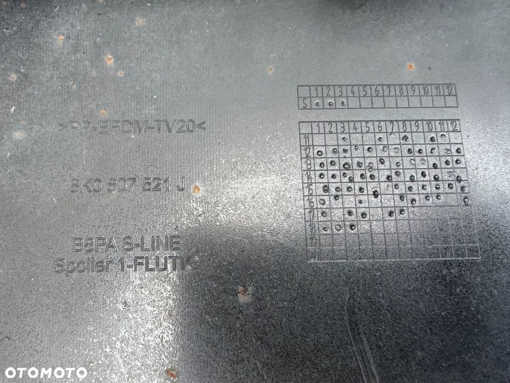 ZDERZAK TYŁ TYLNI AUDI A4 B8 LIFT S-LINE KOMBI AVANT 8K9 8K9807511N 8K0807521J ORYGINAŁ - 12