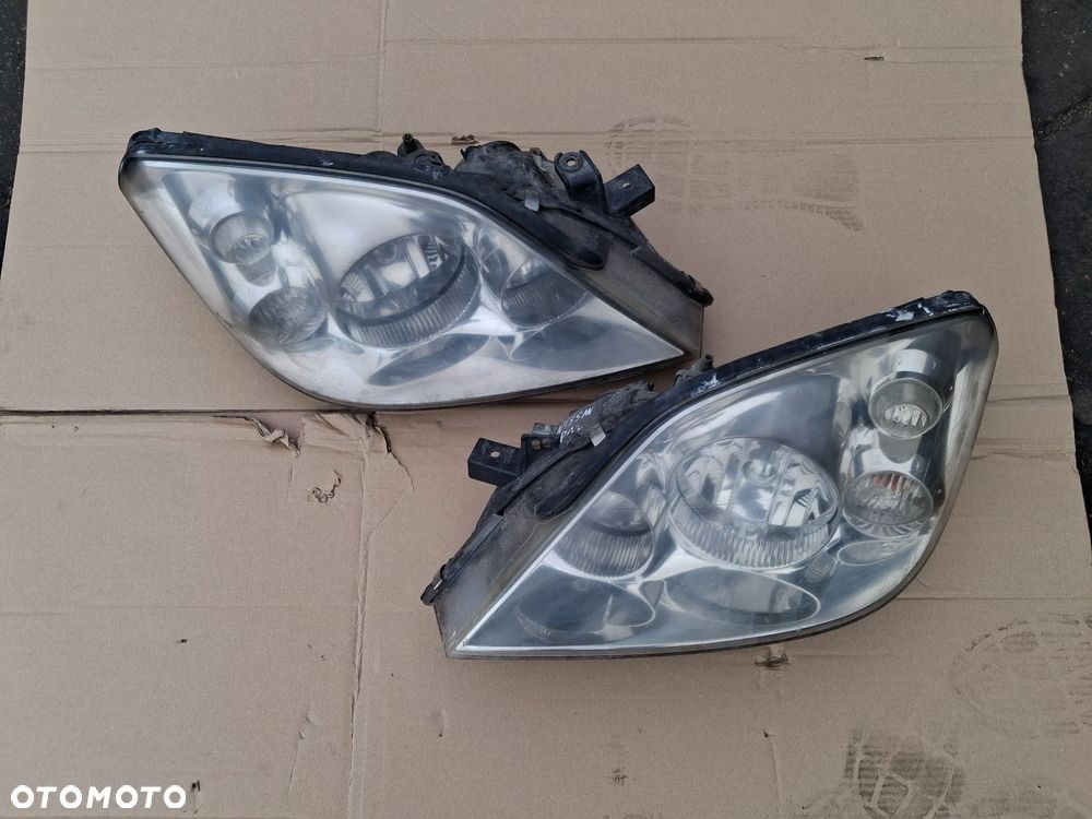 Nissan Primera P12 Lampy przód przednie Xenon Europa lewa prawa przednia KOMPLETNA - 2