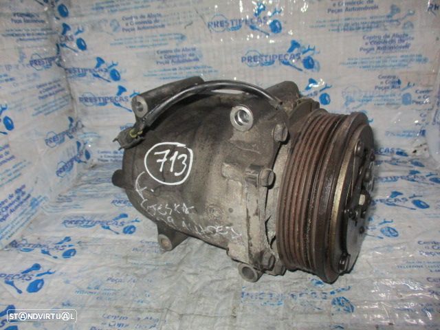 Compressor AC 8V5119D629DF FORD FIESTA 6 2010 1.4TDCI 70CV 0P CINZA DIESEL FOMOCO FORD FIESTA 6 FASE 1 2010 1.6TDCI 90CV 5P PRETO DIESEL  FOMOCO - 1
