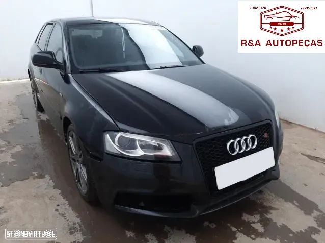 Audi A3 8P1 8P2 8P3 S Line para peças 2.0 TDI Parachoques S-Line Frente Completa Rádio Jantes Faróis SLine Portas Vidro Motor Tampa Mala Farolim Farolins Xenon - 1
