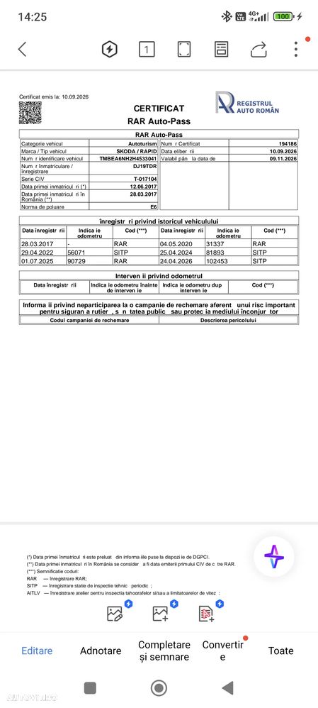 Skoda RAPID 1.2 TSI Style - 15