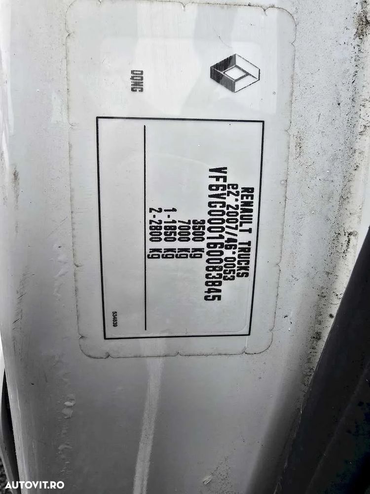 Renault Master 6 loc. basculabila. 2018. vanz. SEAP, TVA deductibil - 37