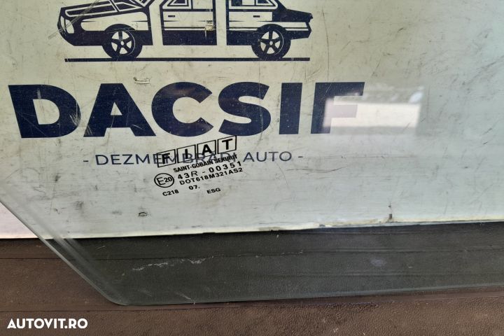 Geam usa fata dreapta 43R-00351 43R-00351 Fiat Panda 2 [2003 - 2011] - 3