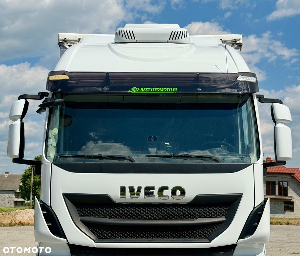 Iveco STRALIS 330 / FIRANKA / WINDA / AUTOMAT / E6 / ZSUWANY DACH / 7.5 M DŁUGOŚCI / SPROWADZONY - 11