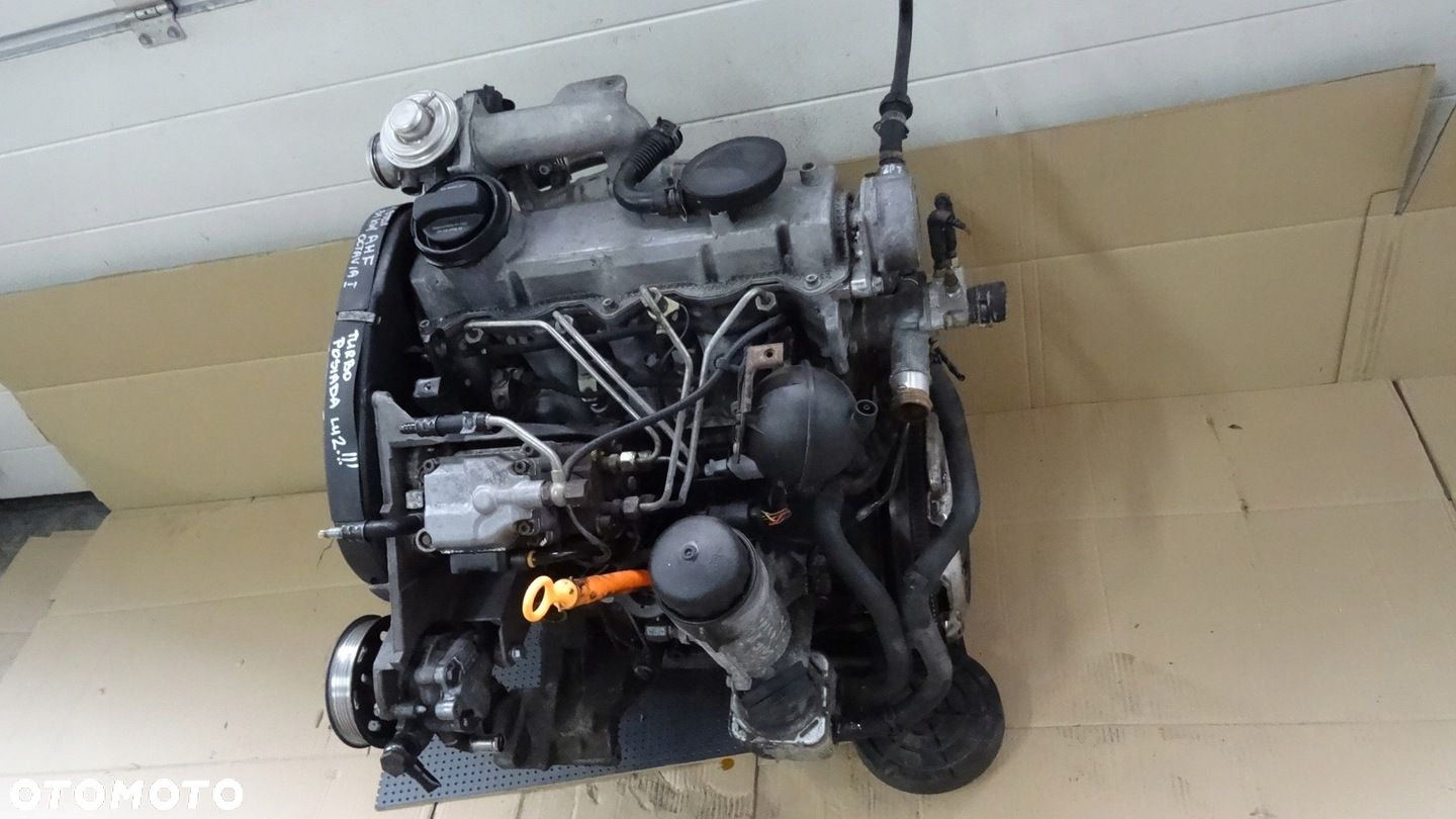 SILNIK VOLKSWAGEN SEAT AUDI 1.9 TDI SILNIK AHF 81KW OCTAVIA I - 14