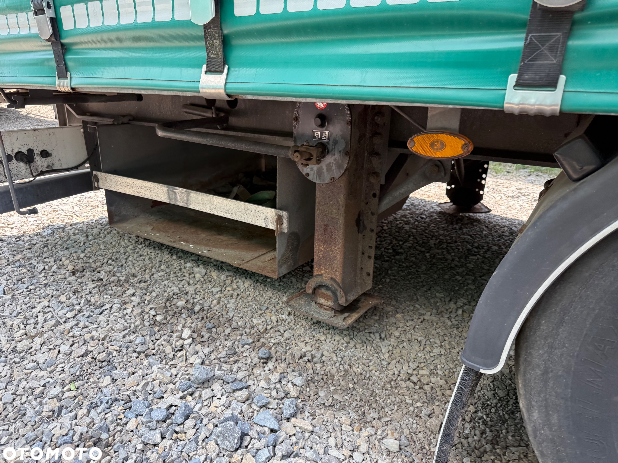 Fruehauf FRUEHAUF / 2 OSIE / OCYNK / SAF INTRAX / REGULACJA WYSOKOŚCI / BOKI I DACH ZSUWANE / Z FRANCJI / STAN BDB / / / - 8