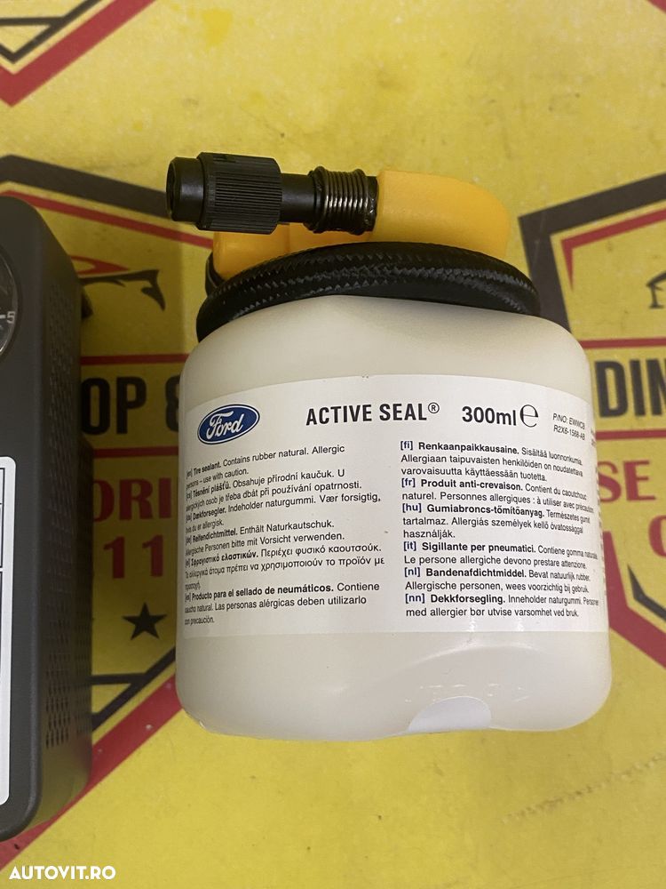 Kit pana compresor auto umflat roti OE Ford neutilizat kit pana 12V120 - 8