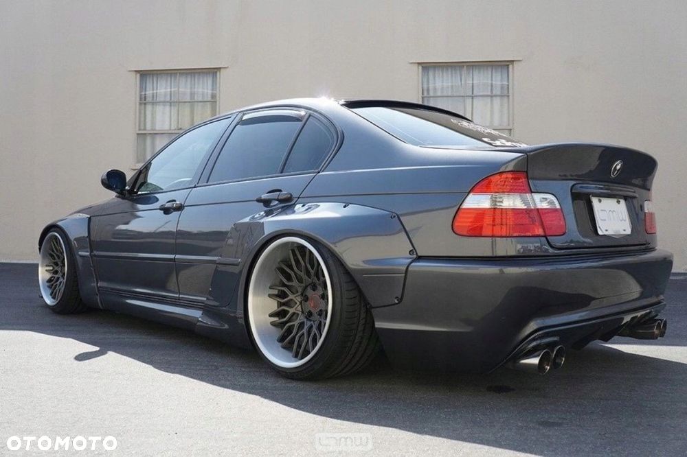 SPOILER lotka klapy CSL BMW E46 SEDAN czarny połysk - 1